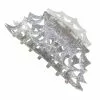 Kreepsville Spiderweb Hair Claw Clip Silver Accessories