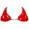 Kreepsville Horror Hair Horns - Red Accessories