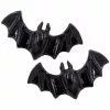 Kreepsville Lil Black Bats Hair Slides Pair Accessories 1 Kreepsville Lil Black Bats Hair Slides Pair Accessories