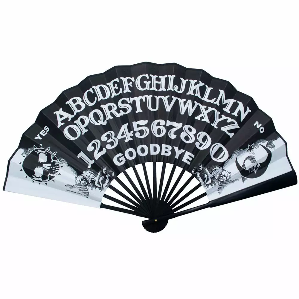 Kreepsville Go Away Ouija Double Sided Fan Homewares & Gifts 4 Kreepsville Go Away Ouija Double Sided Fan Homewares & Gifts