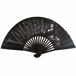 Homewares & Gifts Vampira Coffin Fabric Fan