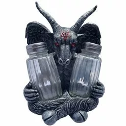 Kreepsville 666 Goathead Salt And Pepper Shakers