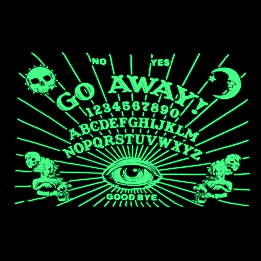 Kreepsville Go Away Glow In The Dark Throw Blanket 5 Kreepsville Go Away Glow In The Dark Throw Blanket