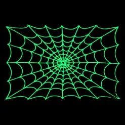 Kreepsville Spiderweb Glow In The Dark Throw Blanket 8 Kreepsville Spiderweb Glow In The Dark Throw Blanket
