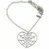 Kreepsville Jewelry Web Heart Necklace 2 Kreepsville Jewelry Web Heart Necklace