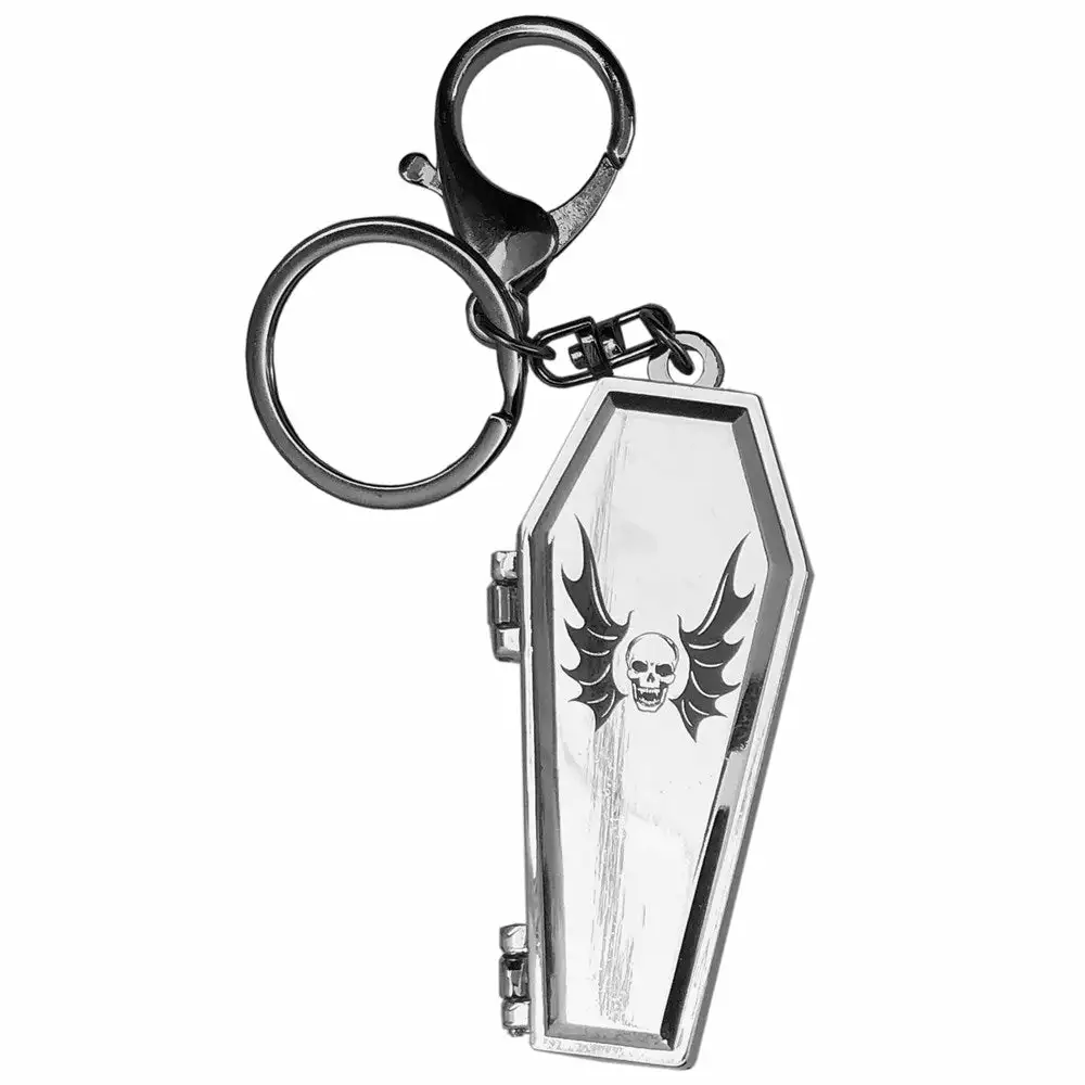Elvira Open Coffin Red Keychain Accessories 4 Elvira Open Coffin Red Keychain Accessories