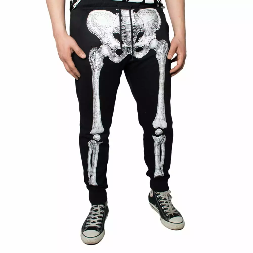 Kreepsville Skeleton White Bone Jogger Pant 4 Kreepsville Skeleton White Bone Jogger Pant