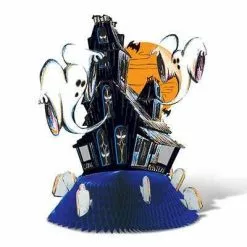 Vintage Halloween Haunted House Centerpiece Monster-A-GoGo