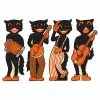 Monster-A-GoGo Vintage Halloween Scat Cat Band Cutouts 1 Monster-A-GoGo Vintage Halloween Scat Cat Band Cutouts
