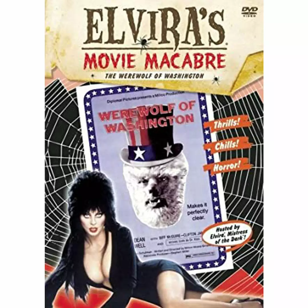 Elvira's Movie Macabre-The Werewolf Of Washington DVD 3 Elvira's Movie Macabre-The Werewolf Of Washington DVD