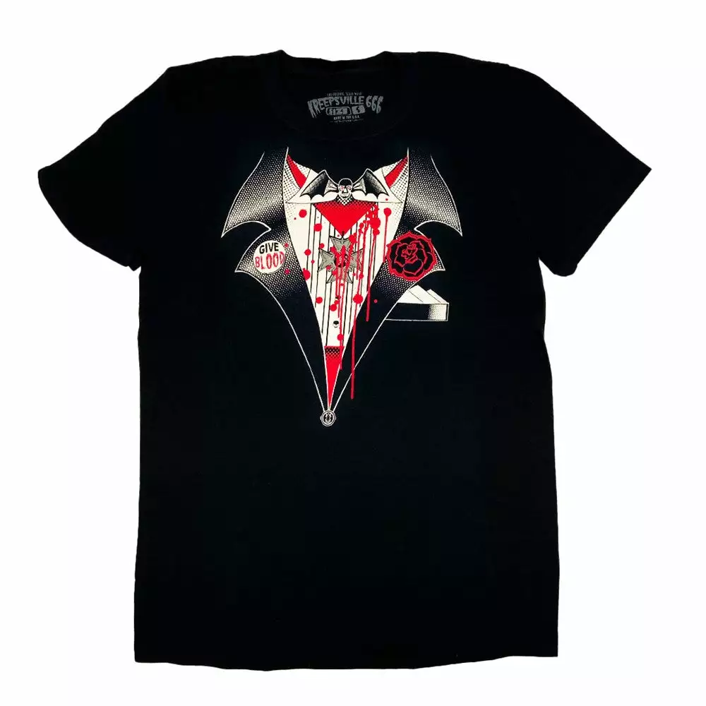 Kreepsville Drac Is Back T-shirt Men's 3 Kreepsville Drac Is Back T-shirt Men's