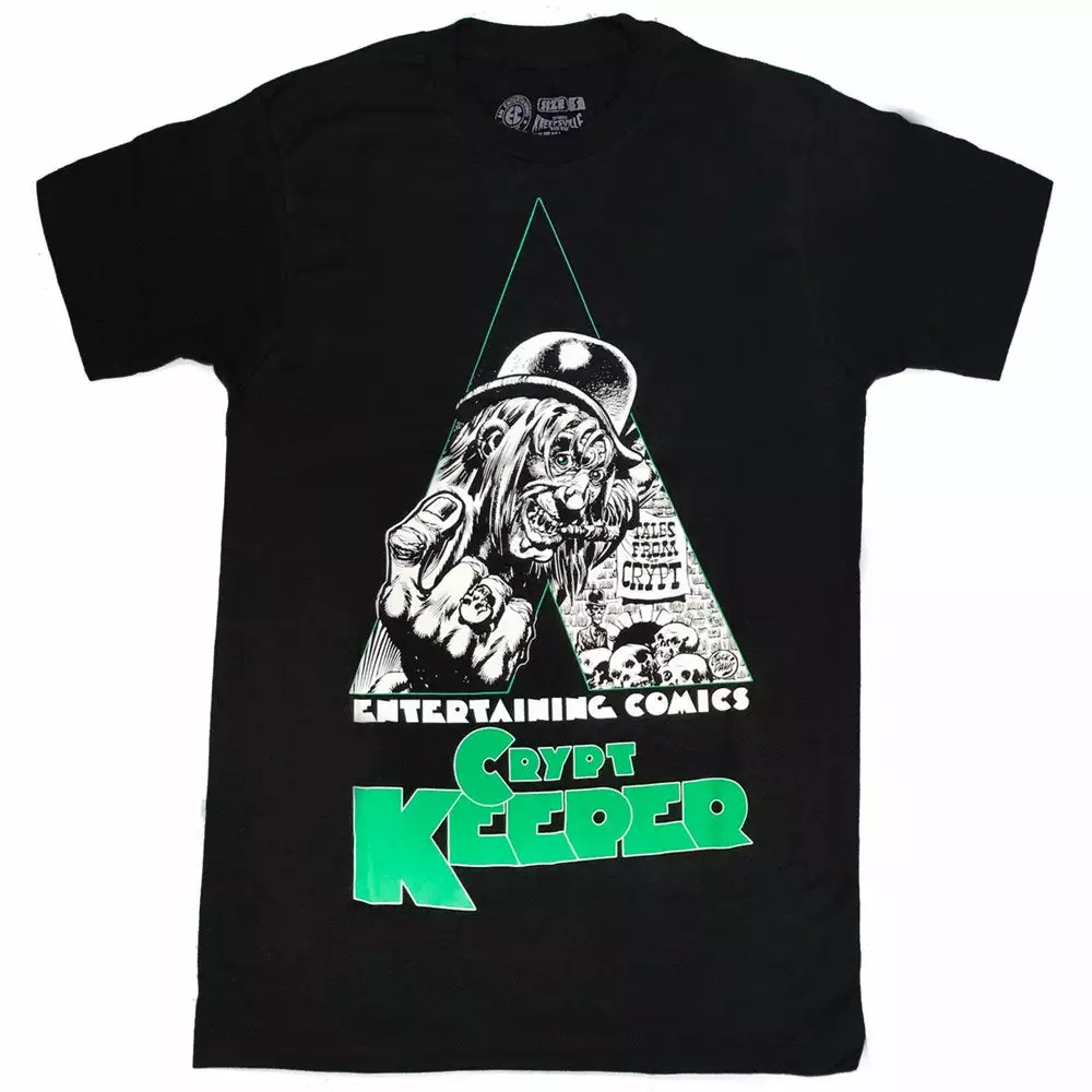 EC Comics Men's Tales From The Crypt Clockwork Tshirt 4 EC Comics Men's Tales From The Crypt Clockwork Tshirt