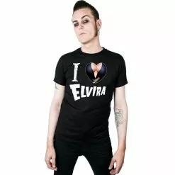 Elvira I Heart Mens Tshirt