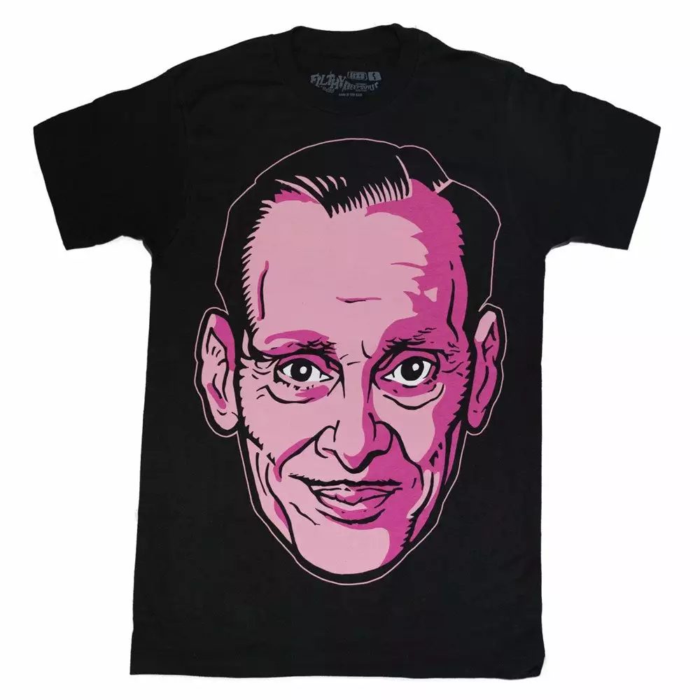John Waters Pink Head T-shirt Men's 3 John Waters Pink Head T-shirt Men's