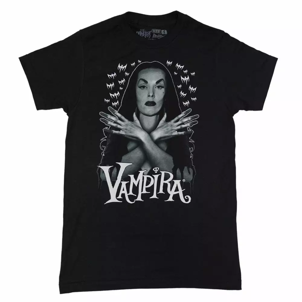 Vampira Bat Flock T-shirt Men's 3 Vampira Bat Flock T-shirt Men's