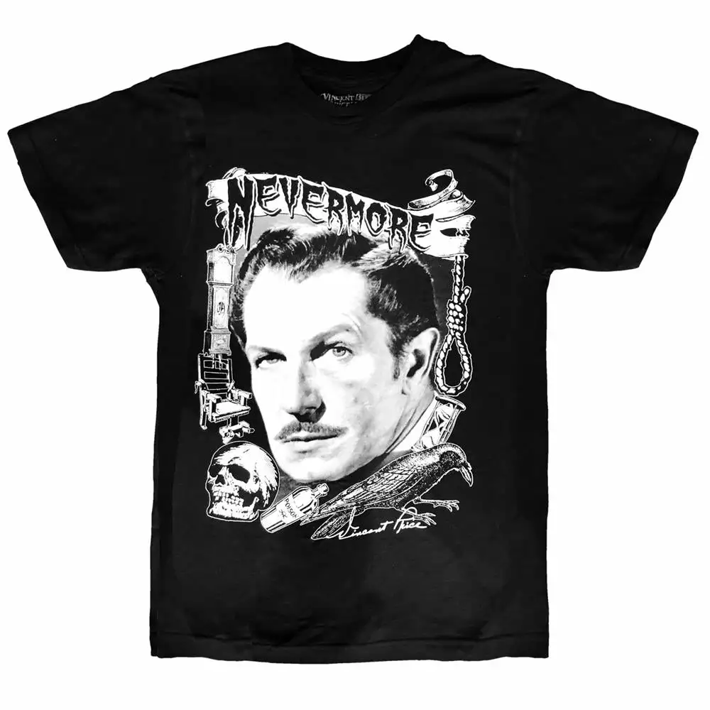 Vincent Price Nevermore Tshirt Men's 3 Vincent Price Nevermore Tshirt Men's