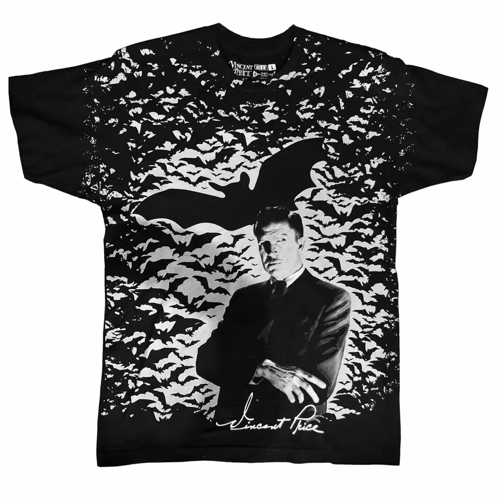 Men's Vincent Price Bat Attack Tshirt 3 Men's Vincent Price Bat Attack Tshirt