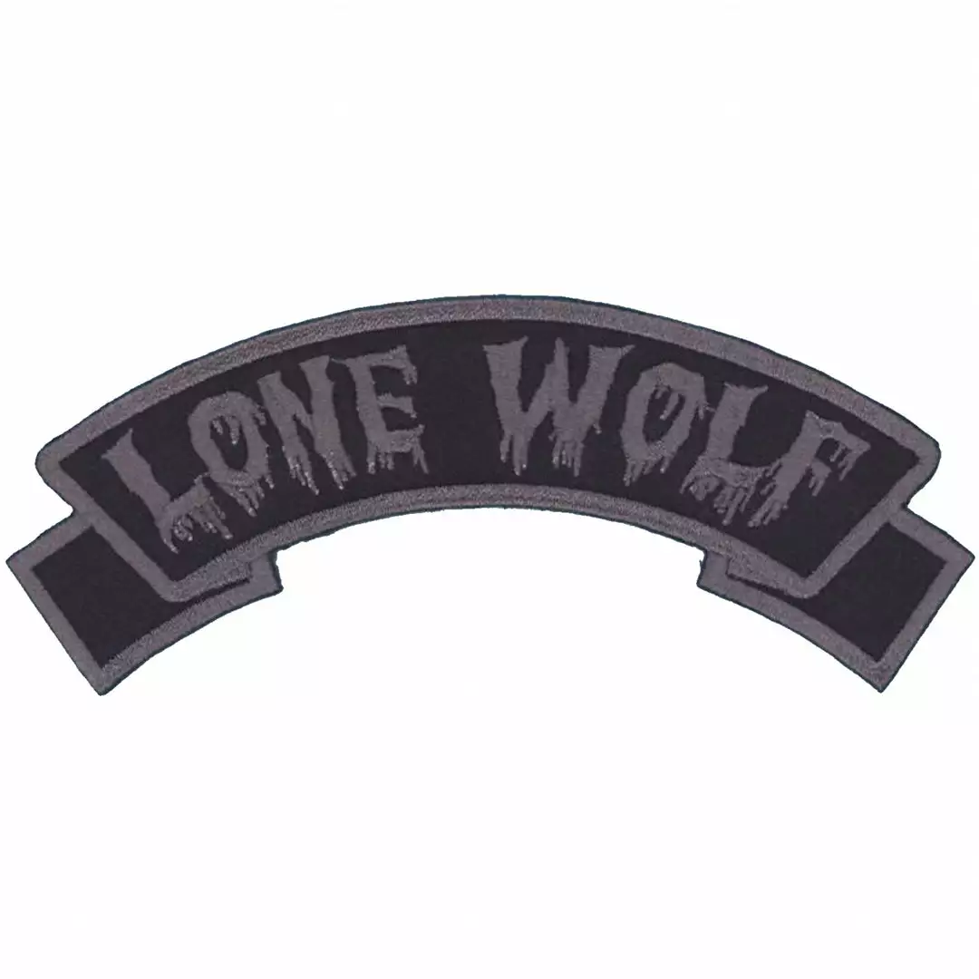 Kreepsville Accessories Arch Patch Lone Wolf 3 Kreepsville Accessories Arch Patch Lone Wolf