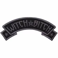 Kreepsville Accessories Arch Patch Witch Bitch
