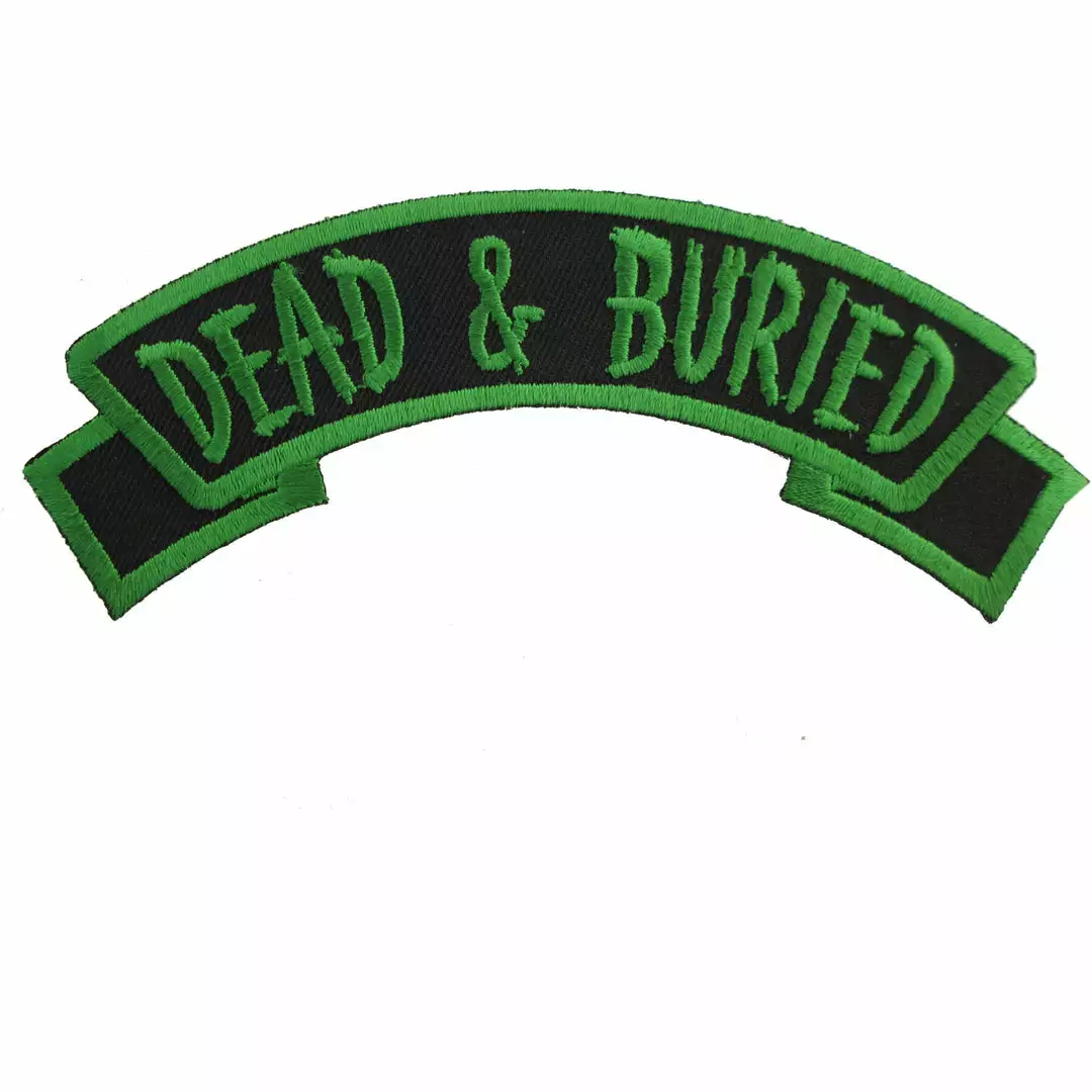 Kreepsville Accessories Arch Dead Buried Patch 3 Kreepsville Accessories Arch Dead Buried Patch