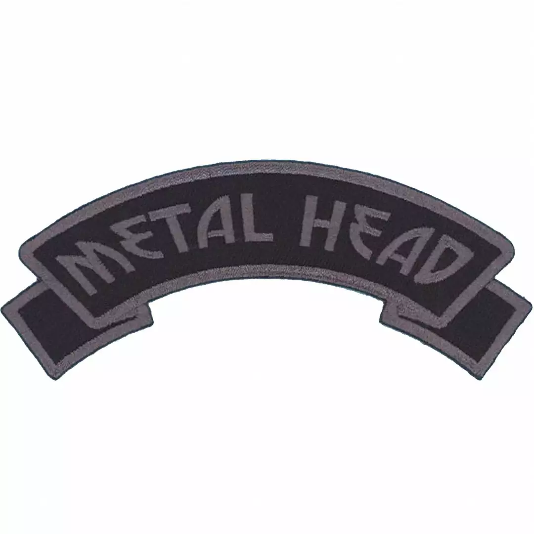 Kreepsville Arch Patch Metal Head 3 Kreepsville Arch Patch Metal Head