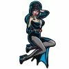 Accessories Elvira Bat Woman Patch