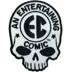 EC Comics EC Comic Skull Logo Patch Accessories