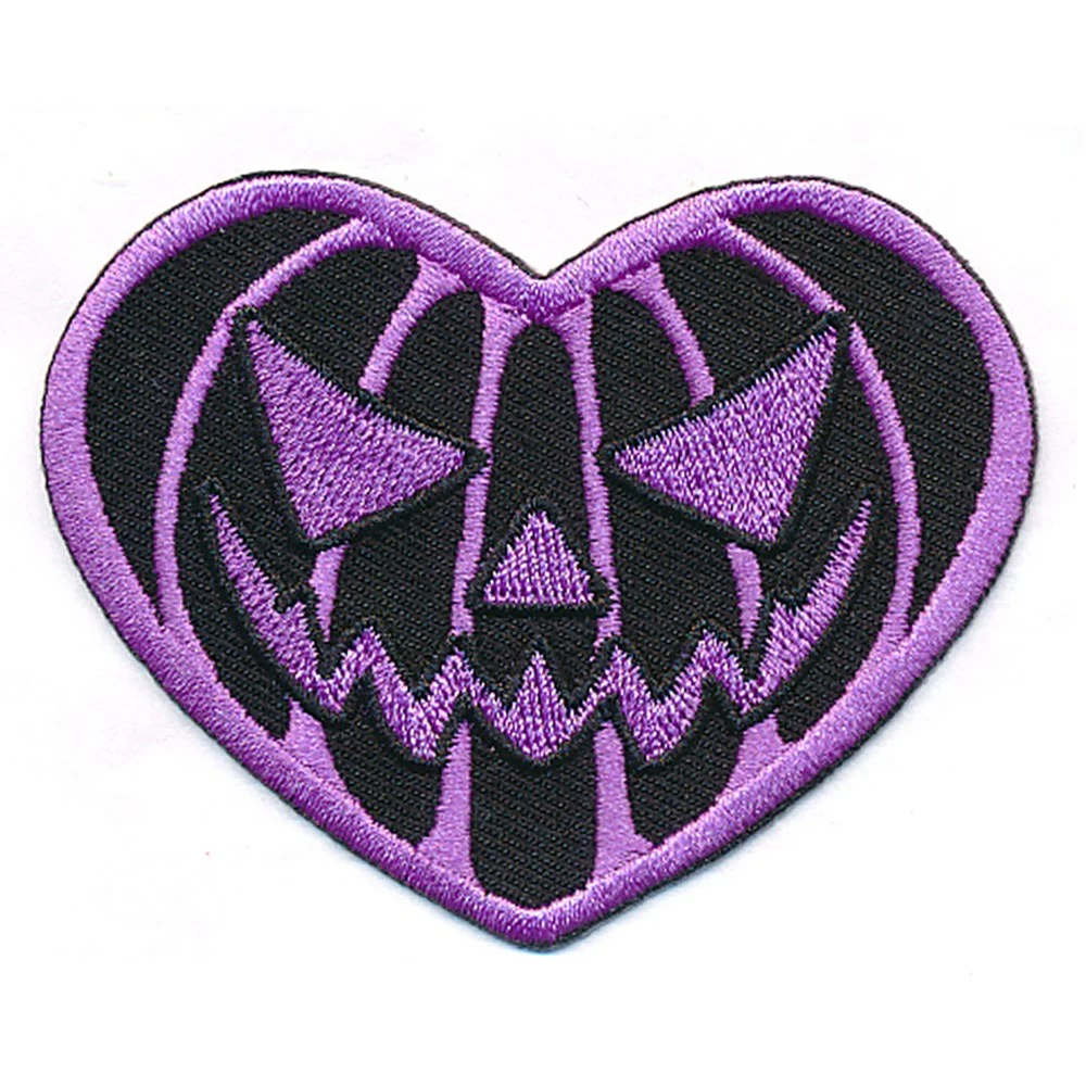 Kreepsville Pumpkin Heart Purple Patch Accessories 3 Kreepsville Pumpkin Heart Purple Patch Accessories