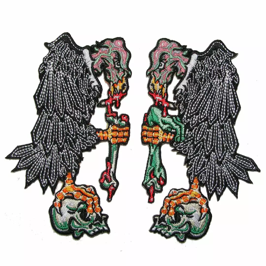 Kreepsville Vulture Patch Pair 3 Kreepsville Vulture Patch Pair