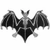 Kreepsville Accessories Skelli Bones Bat Patch 1 Kreepsville Accessories Skelli Bones Bat Patch
