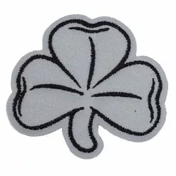 Kreepsville Accessories Silver Shamrock Patch