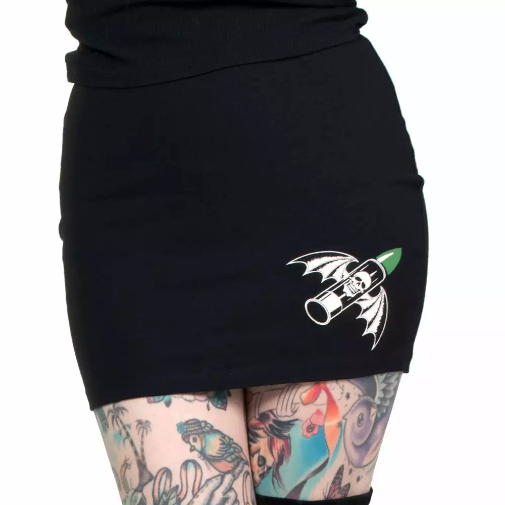 Kreepsville Glamour Ghoul Mini Skirt 4 Kreepsville Glamour Ghoul Mini Skirt
